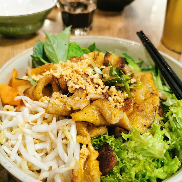 Rice Vermicelli with Grilled Pork