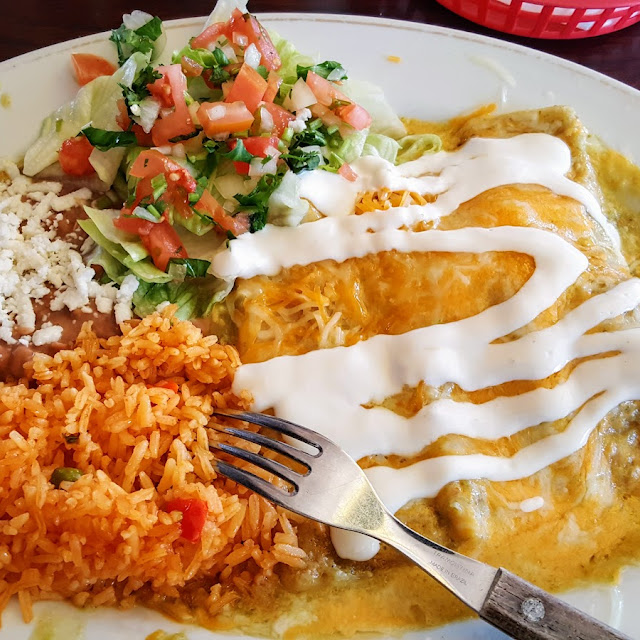 Chicken and Cheese Enchiladas