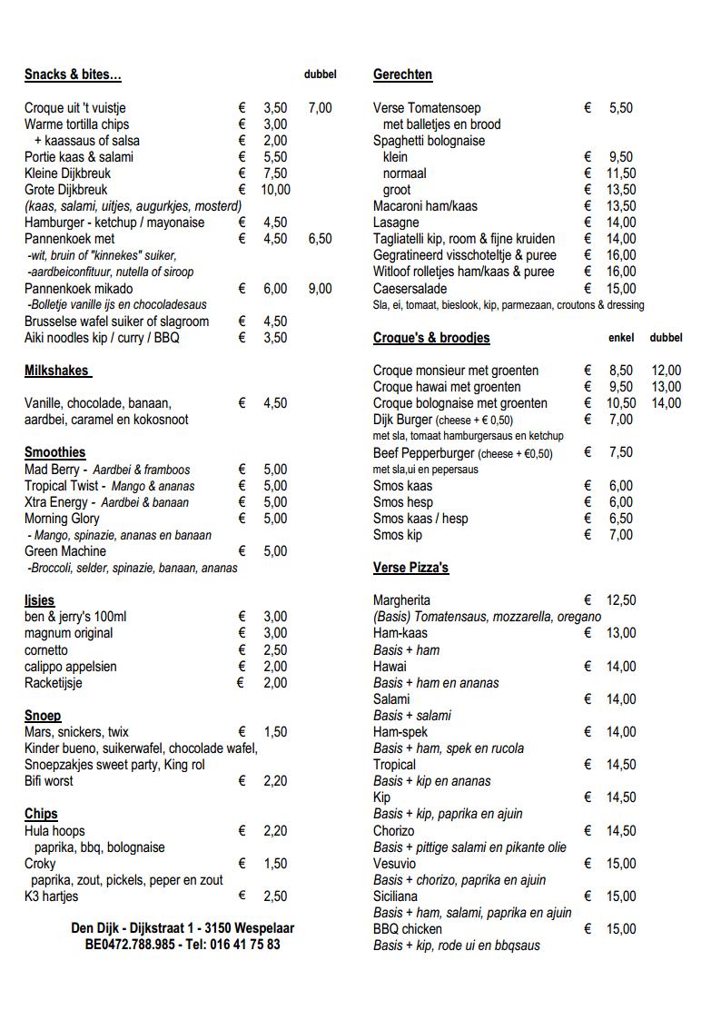 Menu Photo 0