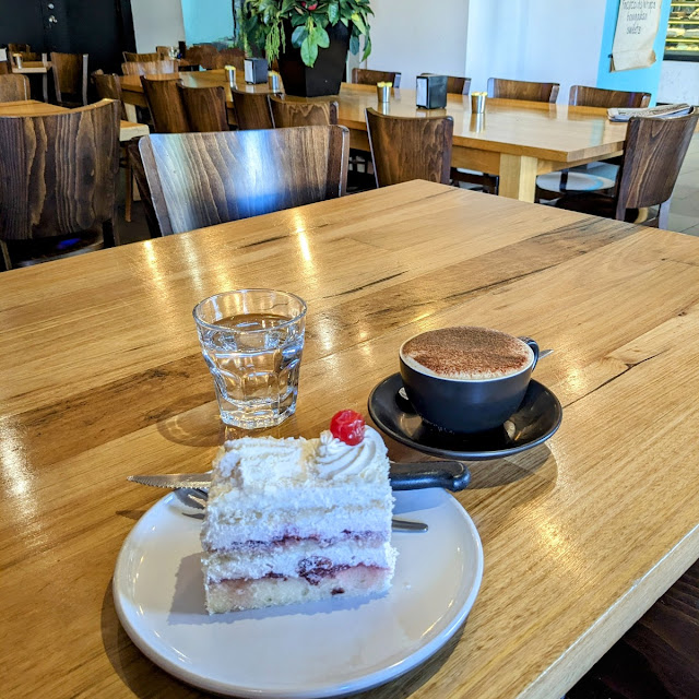 White Forest Cake