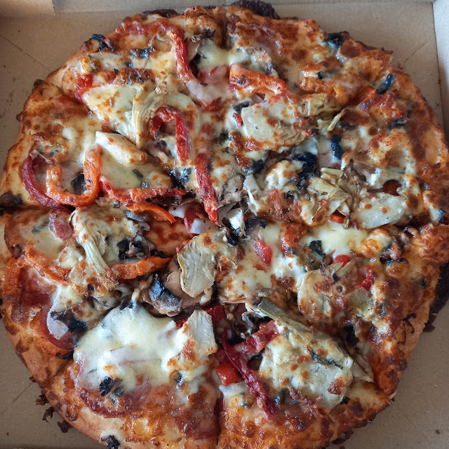 Artichoke Bocconcini Pepperoni Mushrooms Pizza