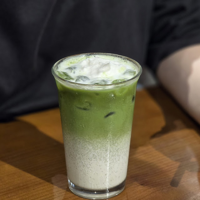 Matcha Latte Kem Nhãn
