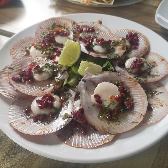 Drunken Scallops