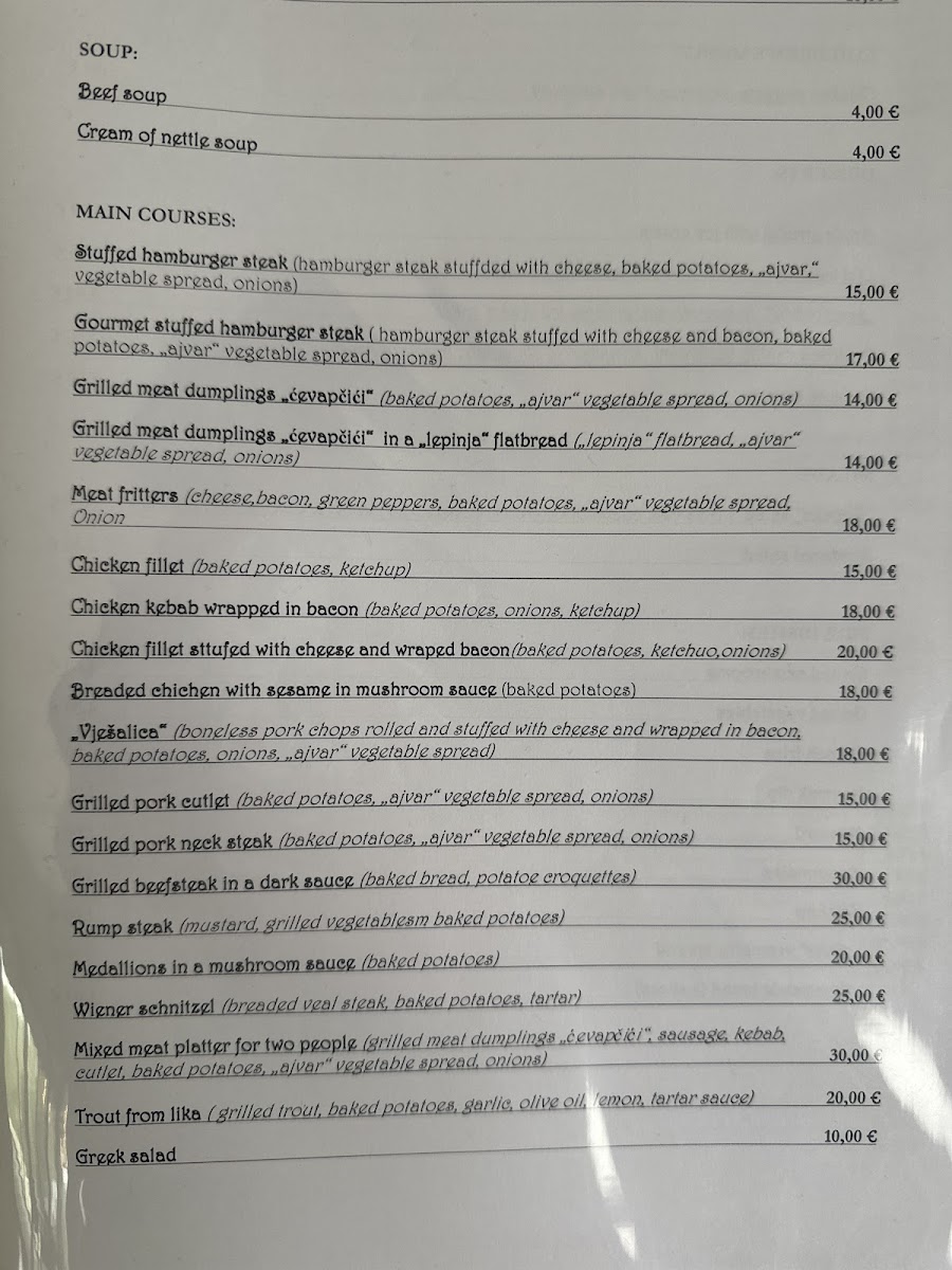 Menu Photo 0