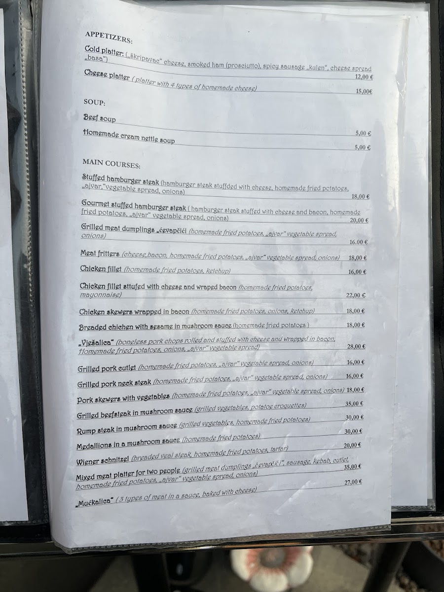 Menu Photo 4