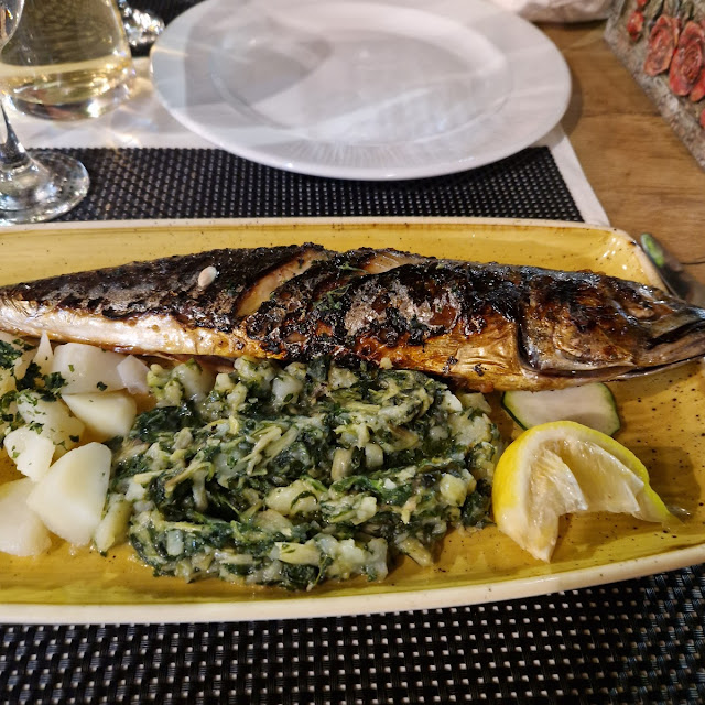 Mackerel & Swiss Chard & Potatoes