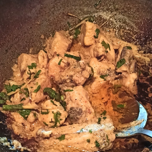 White Karahi Chicken