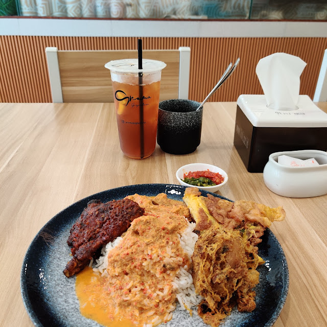 Nasi Padang Ayam Bakar