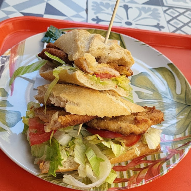 Baguette Schnitzel