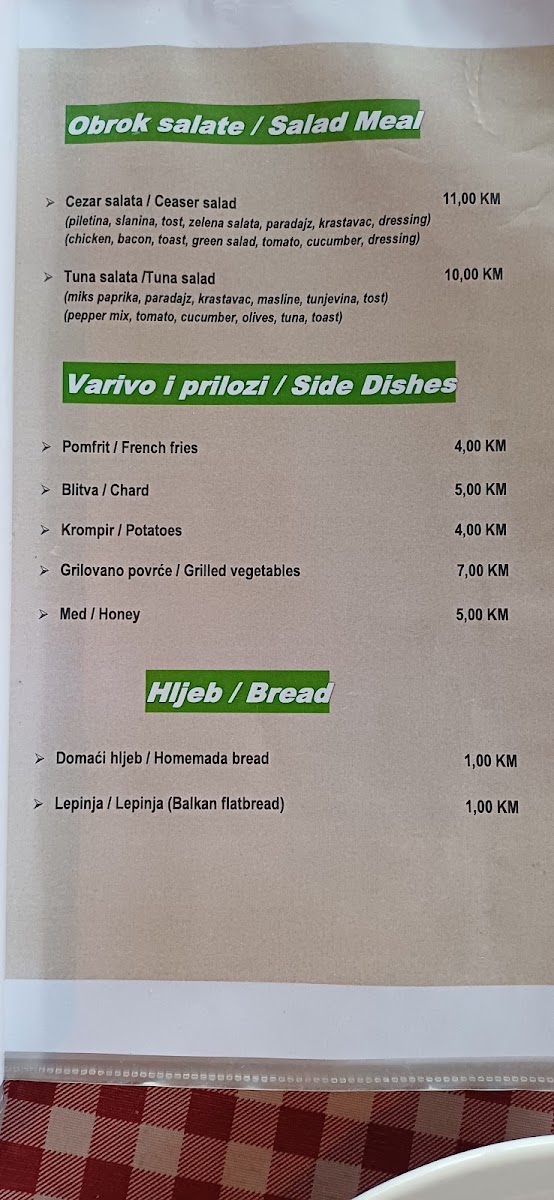 Menu Photo 0