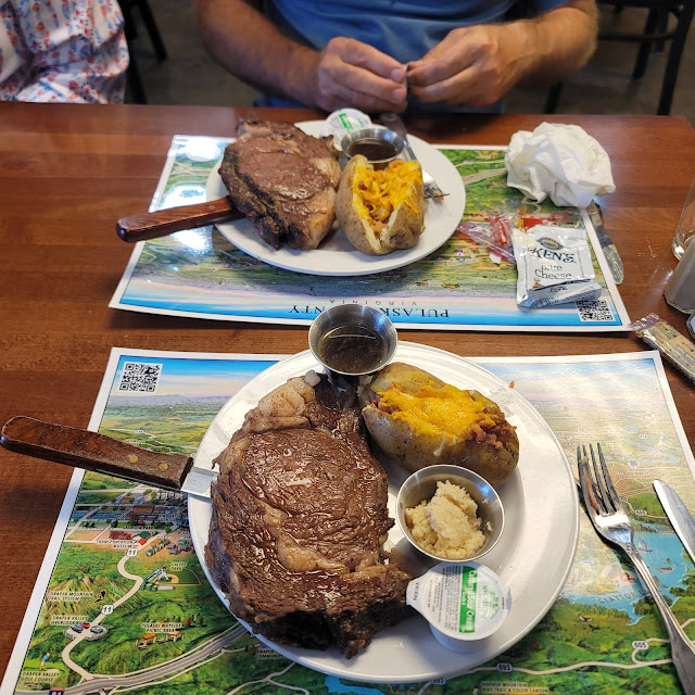 Prime Rib with Sweet Potato