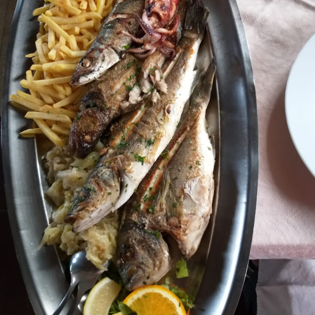 Fischplatte Für 2 Personen Vom Grill