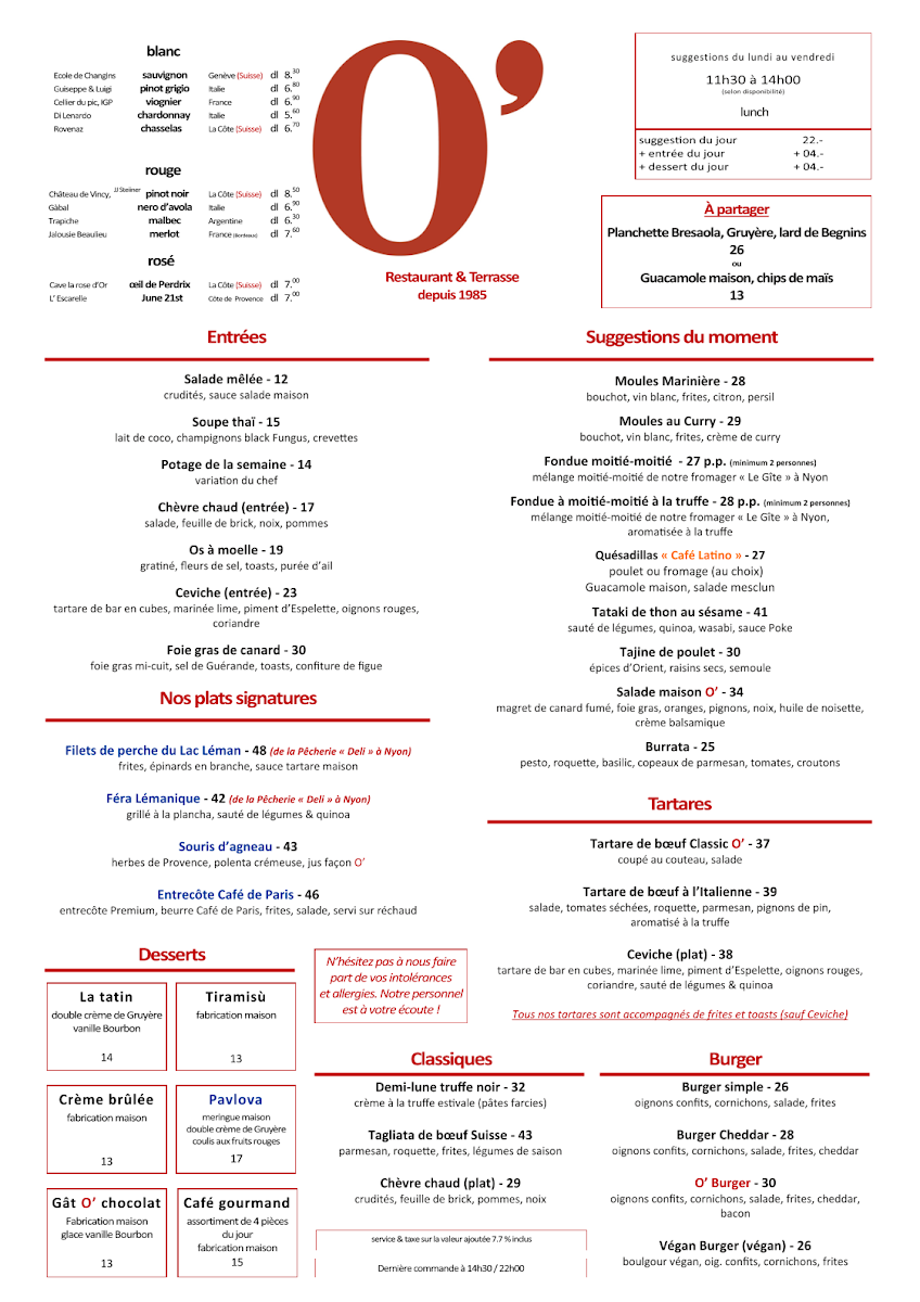 Menu Photo 0