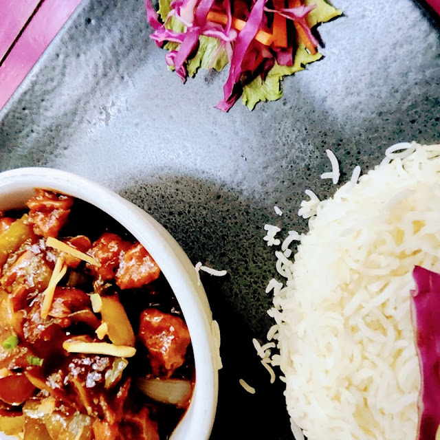 Chili Chicken Rice