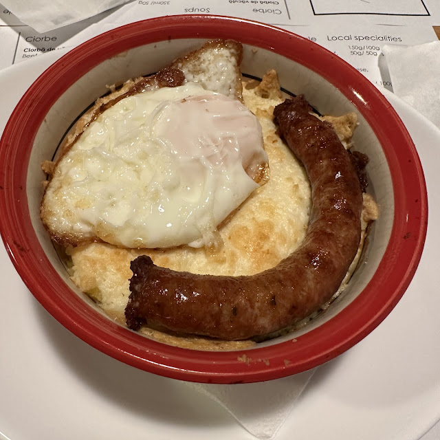 Sausage and Fried Egg
