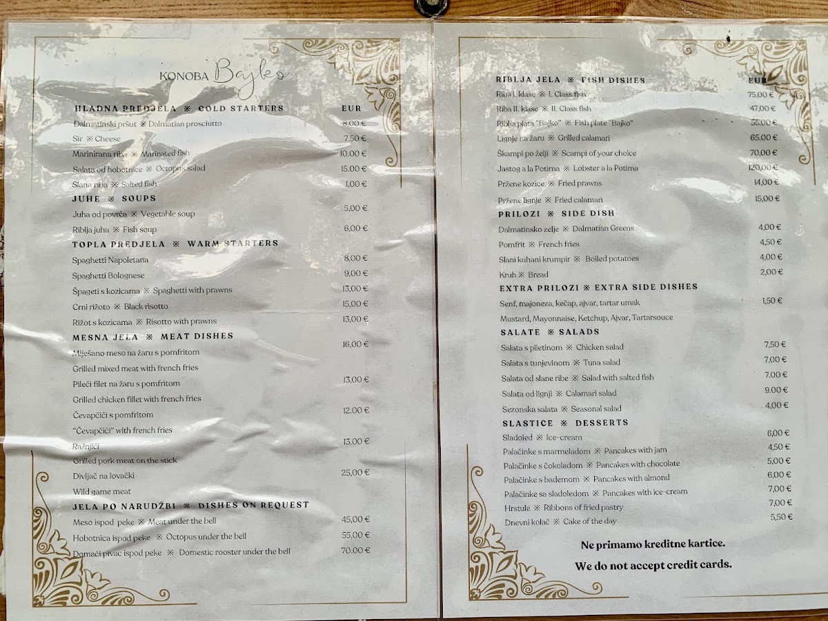 Menu Photo 0