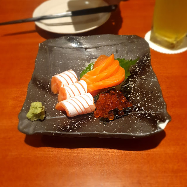 Salmon Sashimi Trio