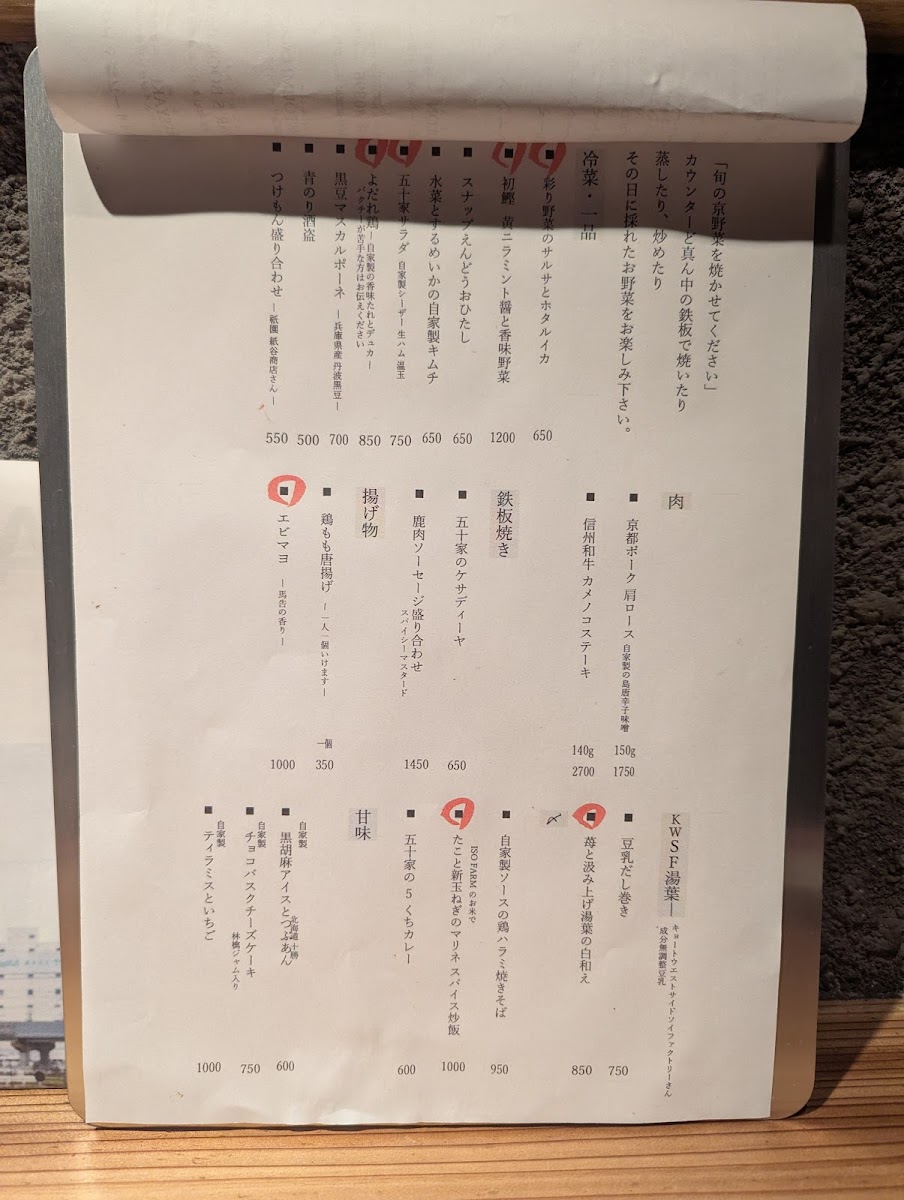 Menu Photo 4