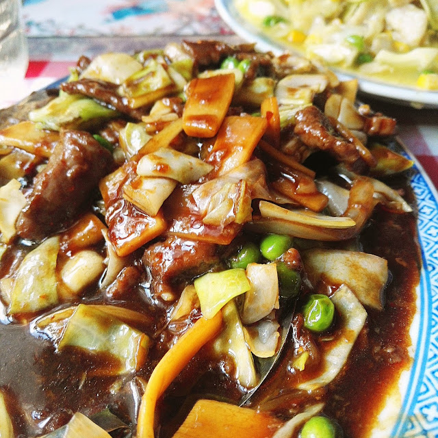 Härkää Chilikastikkeella