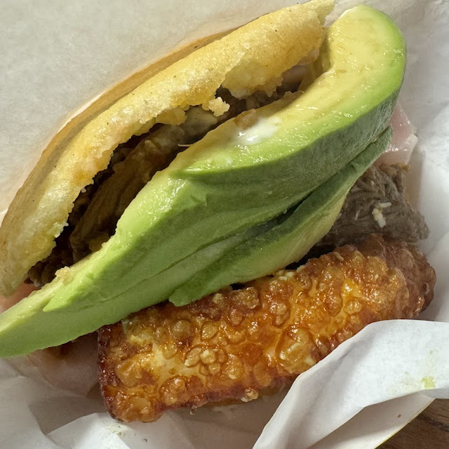 Beef Arepa