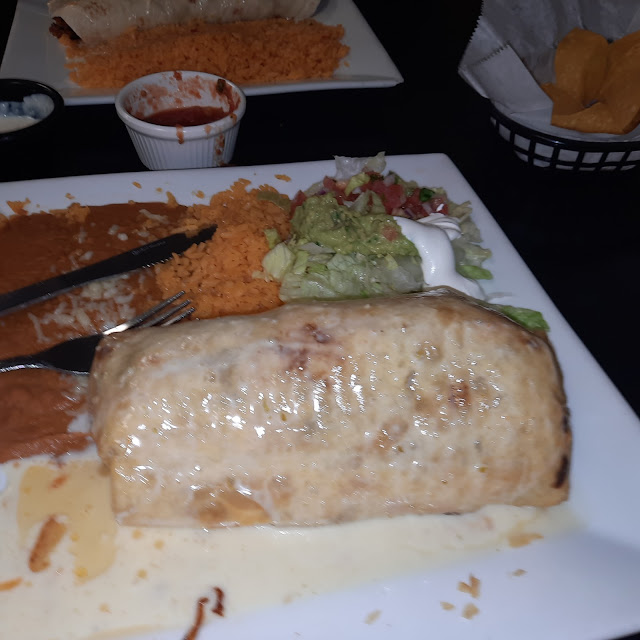 Shrimp Chimichanga