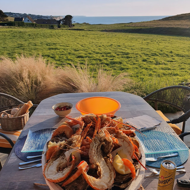 Plateau de Fruits de Mer Avec Langoustes