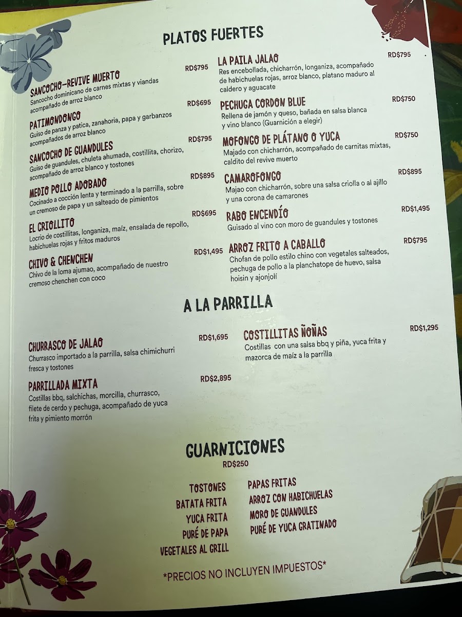 Menu Photo 0
