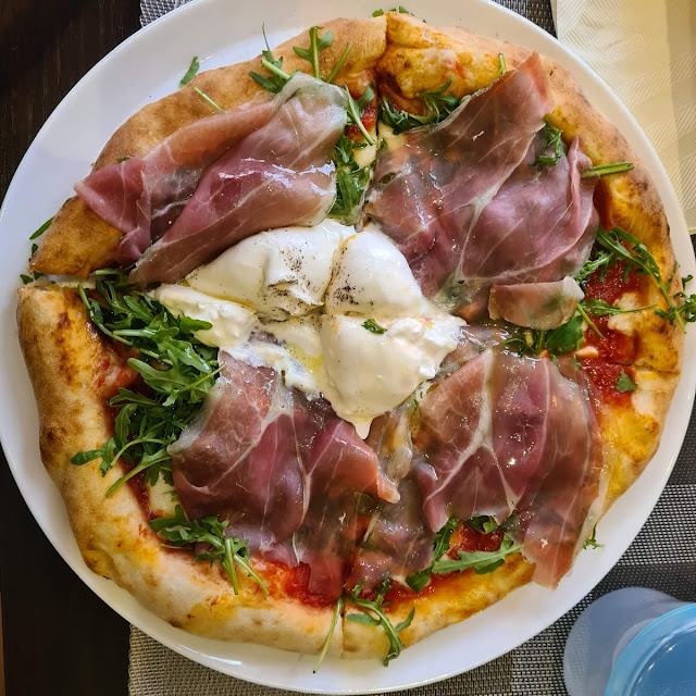 Pizza Burrata Rucola