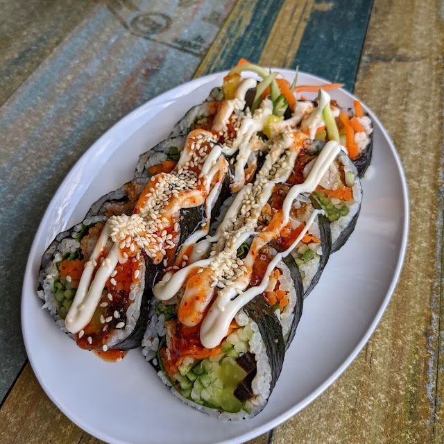 Fried Chicken Kimbab
