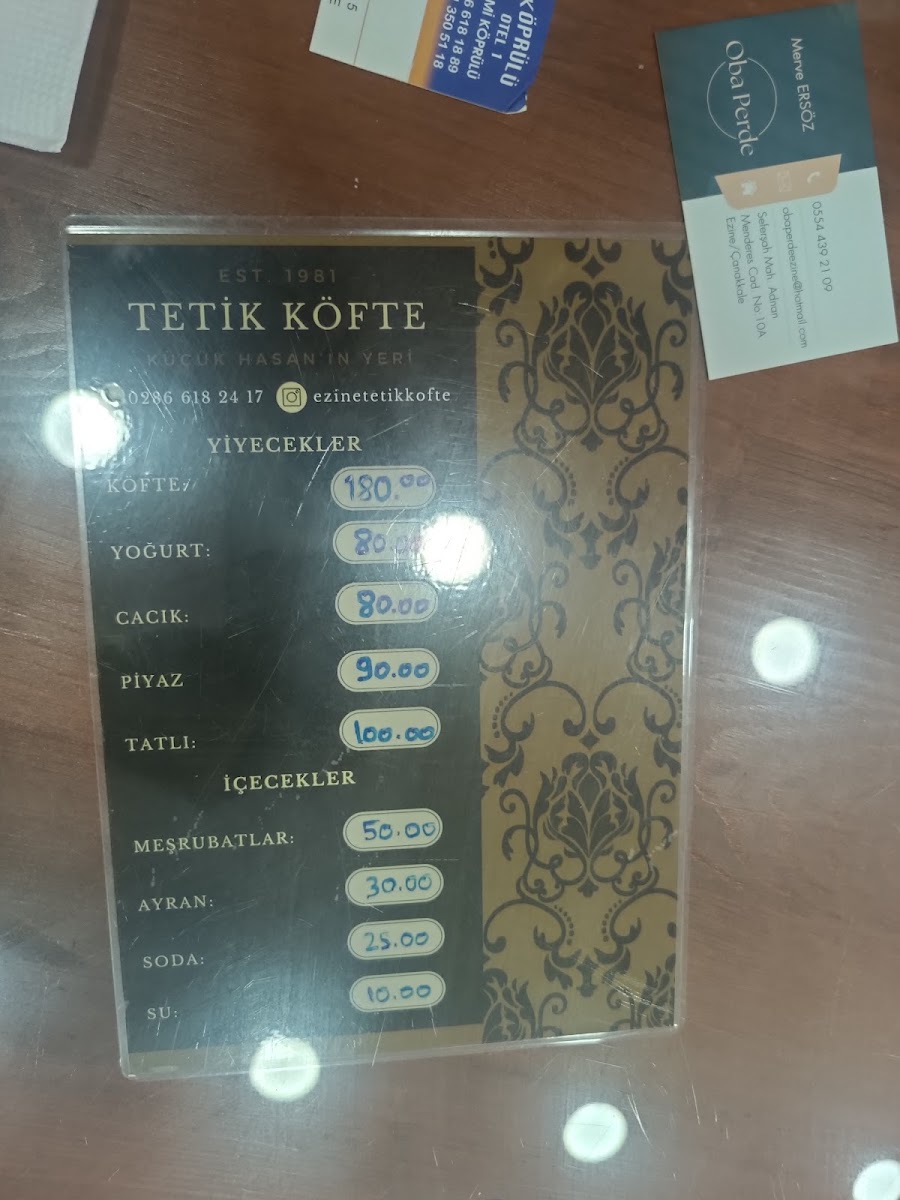 Menu Photo 0