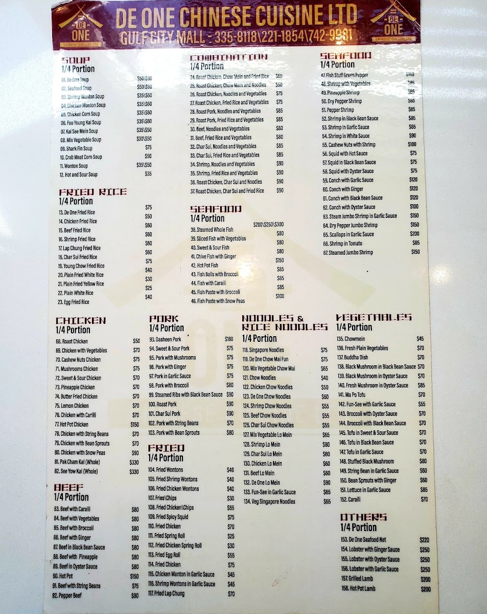 Menu Photo 0