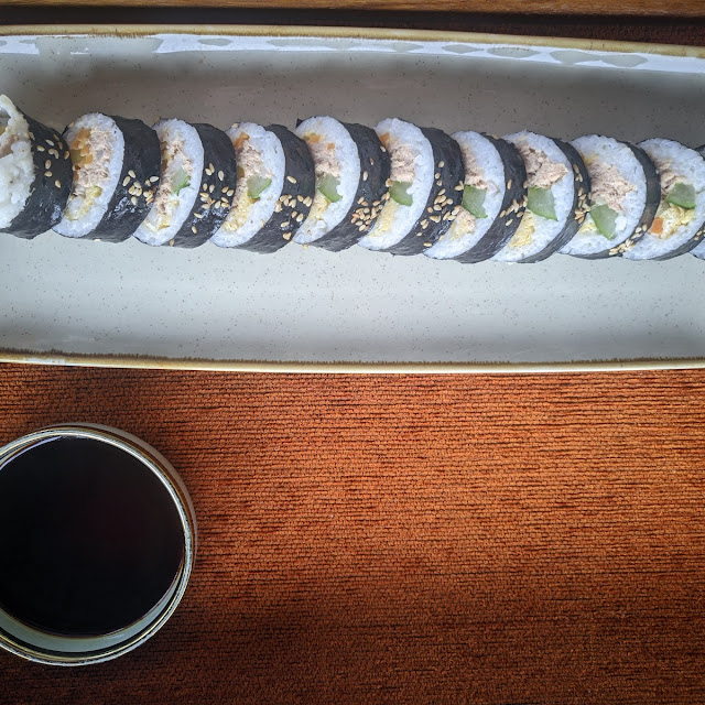 Kimpab with Tuna Canned