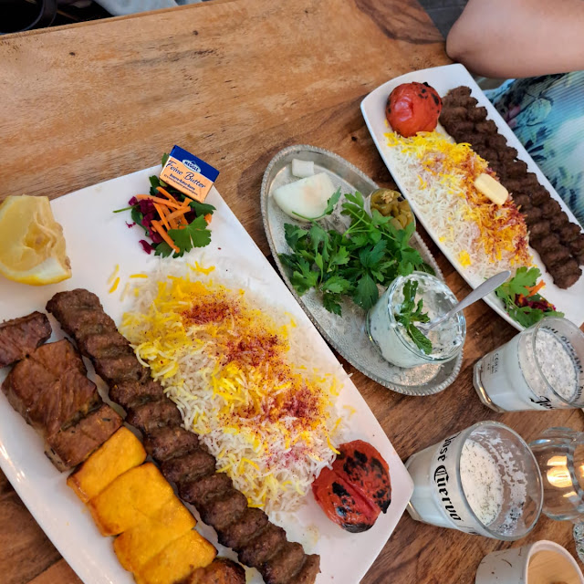 Kabab Kubideh Iranisch