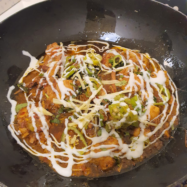 Chicken Karahi Cooked on Coal