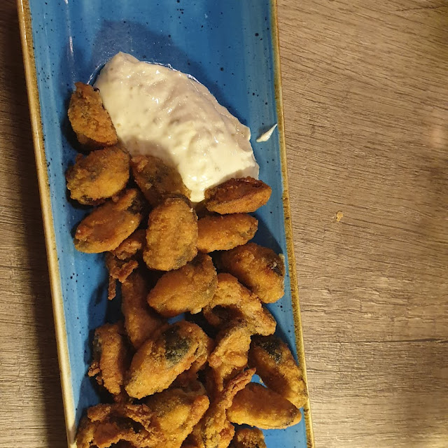 Cozze Fritte Con Crema Si Aglio
