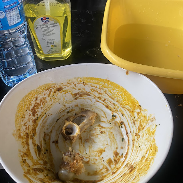 Amala with Ewedu and Gbegiri