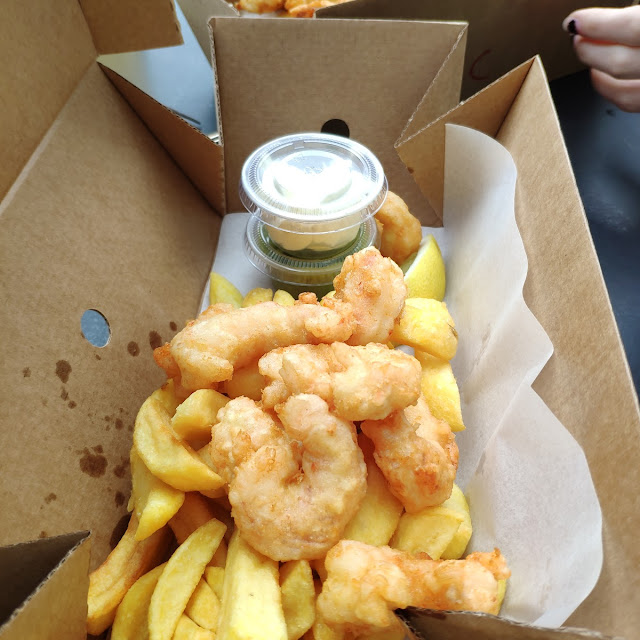 Scampi and Chips