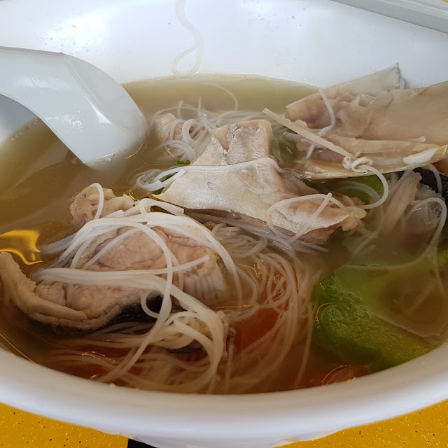 Fish Head Beehoon Soup