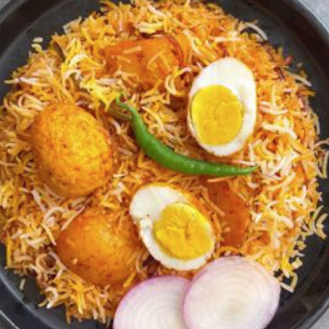 Egg Dum Biryani 6 Eggs -For 3 4 Personal Pizza