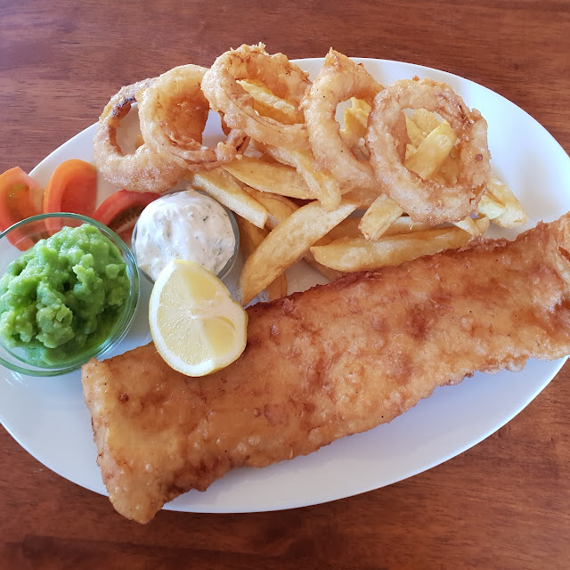 Beer Battered Cod and Chips