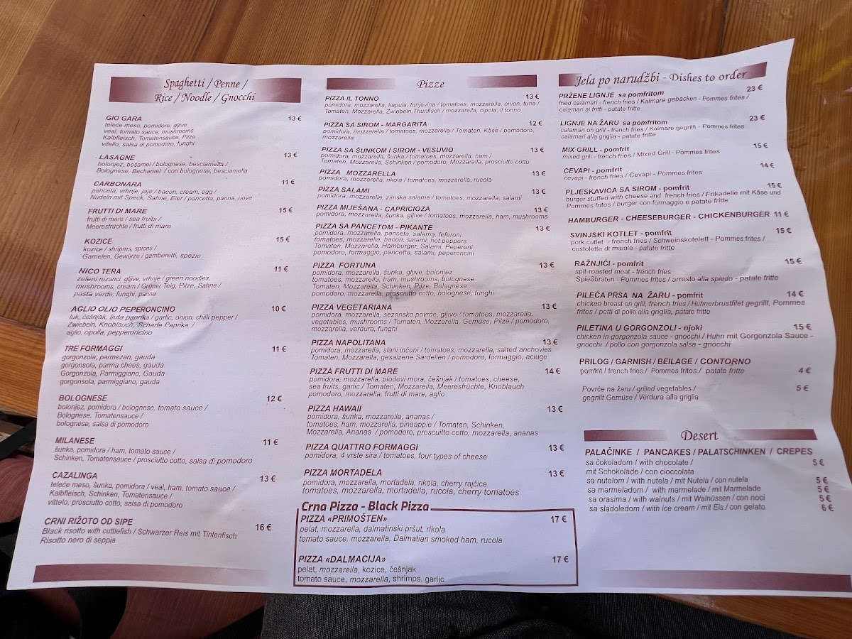 Menu Photo 9