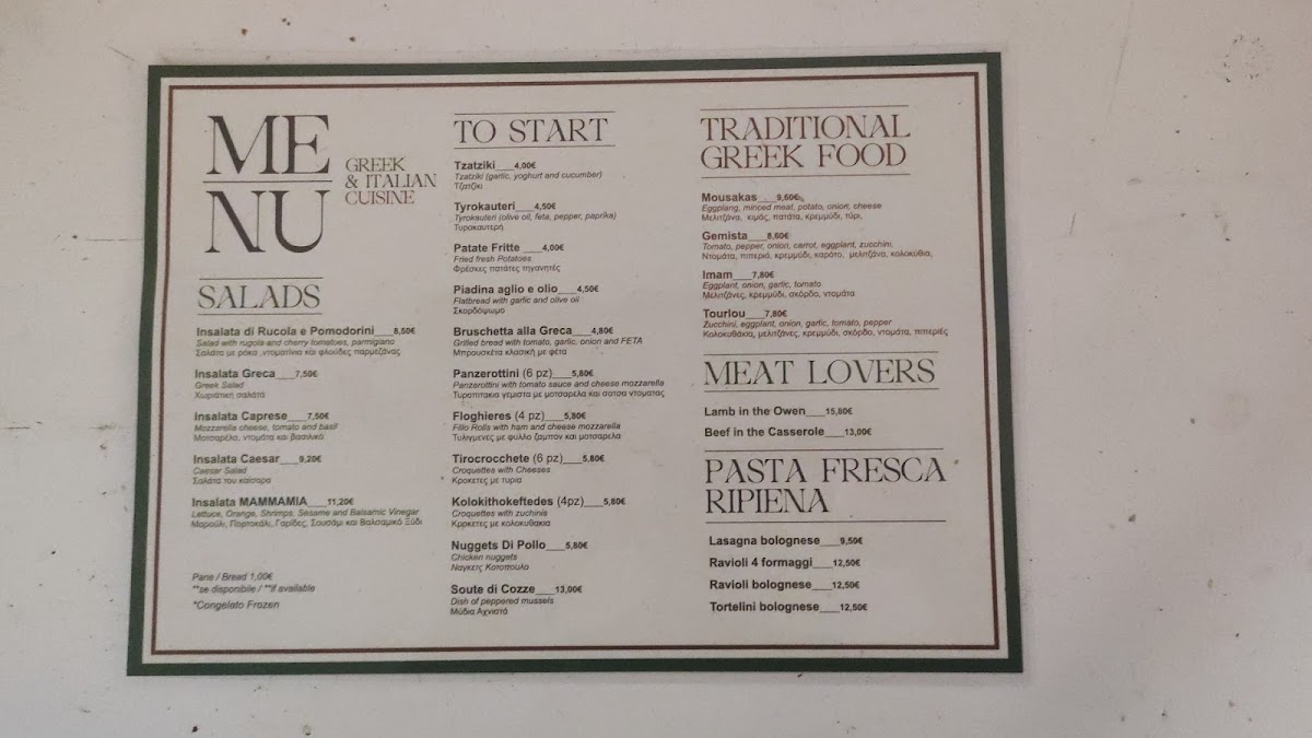 Menu Photo 0