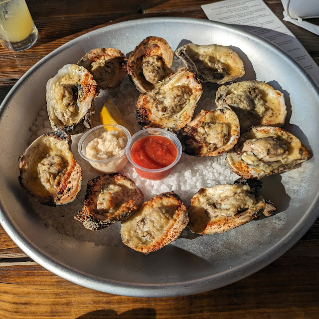 Char-Broiled Oysters