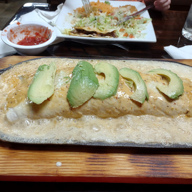 Number 14 Burrito Hold the Shrimp