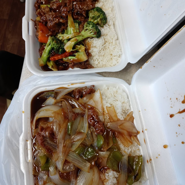 Beef w Garlic Sauce