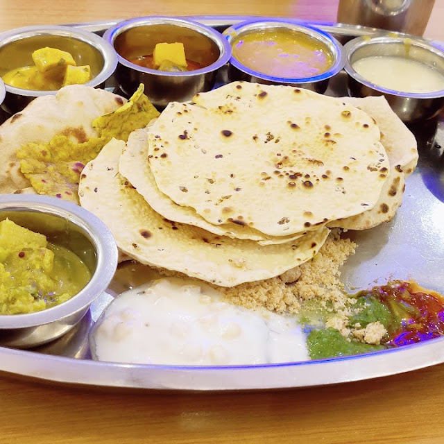 Rajdhani Thali & Kesar Lassi Extra Charge