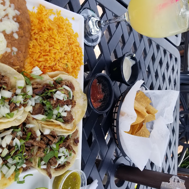 Beef Tips Street Taco Platter