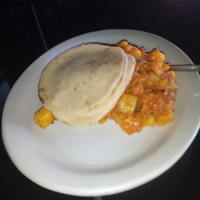 Picadillo de Papa Con Carne de Cerdo