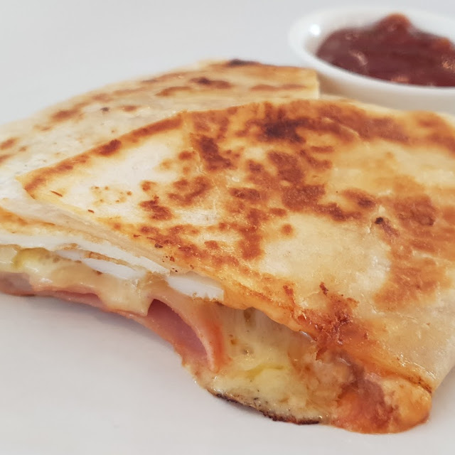 Ham Egg and Cheese Wrap