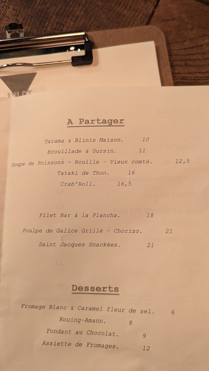 Menu Photo 4